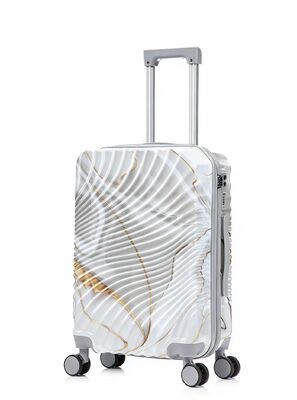 3pcs High Quality Travel Trolley 4 Wheels ABS+PC print Luggage Trolley Suitcases  Sets for Long-distance Travel