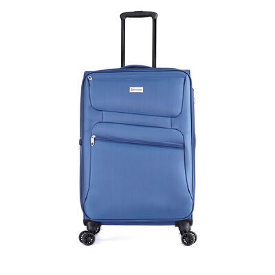 Good price 3 Pcs Custom Wholesale Travel Soft Suitcase High Quality Trolley Bag Fabric Luggage for Business online