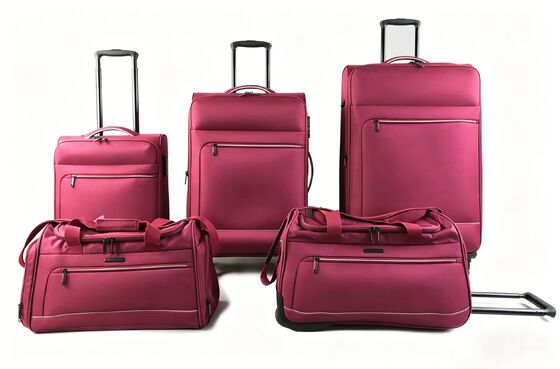 Good price 3 Pcs Custom Wholesale Travel Soft Suitcase High Quality Trolley Bag Fabric Luggage for Business online