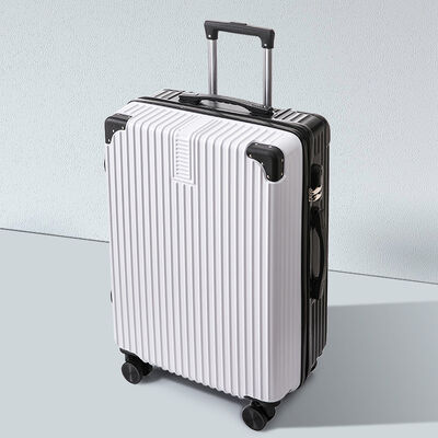 Good price 3pcs High Quality Travel Trolley 4 Wheels ABS+PC print Luggage Trolley Suitcases  Sets for Long-distance Travel online