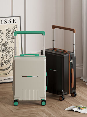 Good price 3pcs High Quality Travel Trolley 4 Wheels ABS+PC print Luggage Trolley Suitcases  Sets for Long-distance Travel online