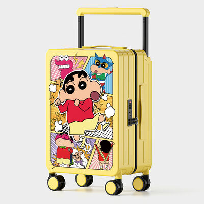 Good price 3pcs High Quality Travel Trolley 4 Wheels ABS+PC print Luggage Trolley Suitcases  Sets for Long-distance Travel online