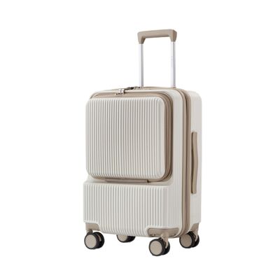 Good price 3pcs High Quality Travel Trolley 4 Wheels ABS+PC print Luggage Trolley Suitcases  Sets for Long-distance Travel online