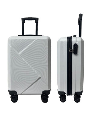 Good price 3pcs High Quality Travel Trolley 4 Wheels ABS+PC print Luggage Trolley Suitcases  Sets for Long-distance Travel online