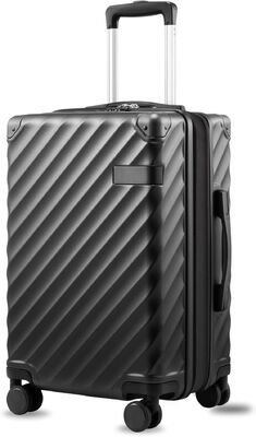 Good price 3pcs High Quality Travel Trolley 4 Wheels PC Luggage Trolley Suitcases  Sets for Long-distance Travel online