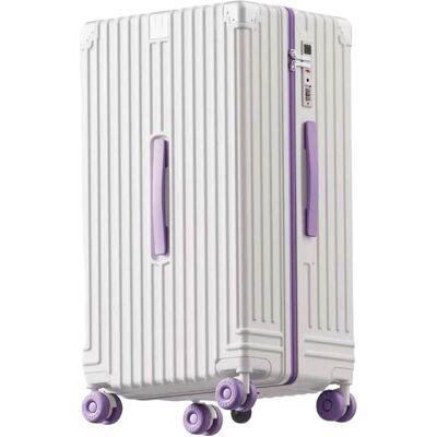 Good price New Durable PC Wide Pull Rod Luggage 3:7 Sub-compartment Deepened Multifunctional Cup Holder with USB Port online