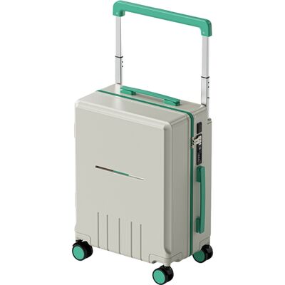 Good price Fashion Wide Handle Carry on Luggage 20 Inch Lightweight Spinner Suitcase with TSA Lock for Business Travel online