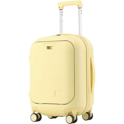Good price New Arrival Front-Opening Spinner PC Trolley Luggage 20-Inch Carry-On Suitcase with TSA Lock online