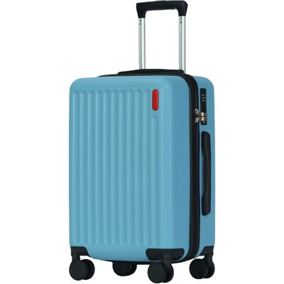 Good price Custom 20-Inch ABS Carry-On Luggage Large Capacity Impact-Resistant Trolley Suitcase online